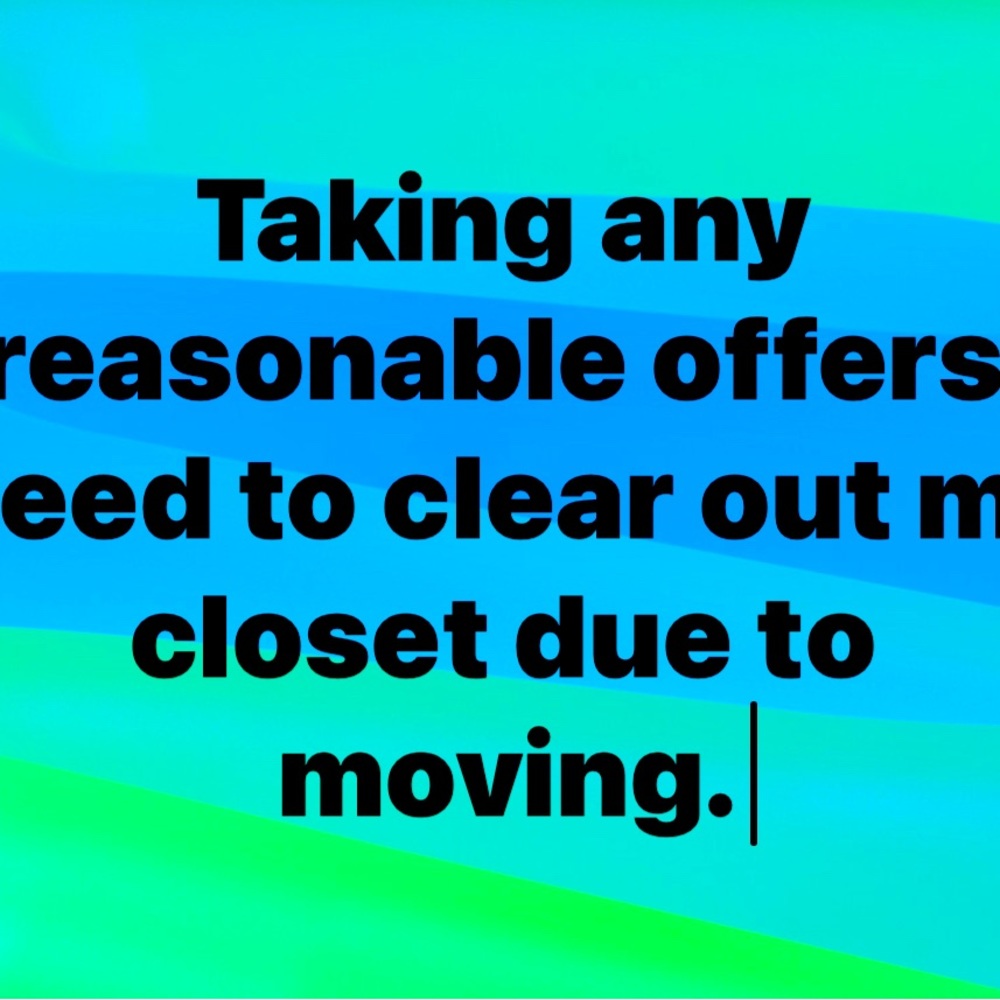 Taking reasonable offers